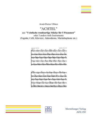 Achtel (from '5 Einfache Rondoartige Stücke') — Arnd-Dieter Ubben