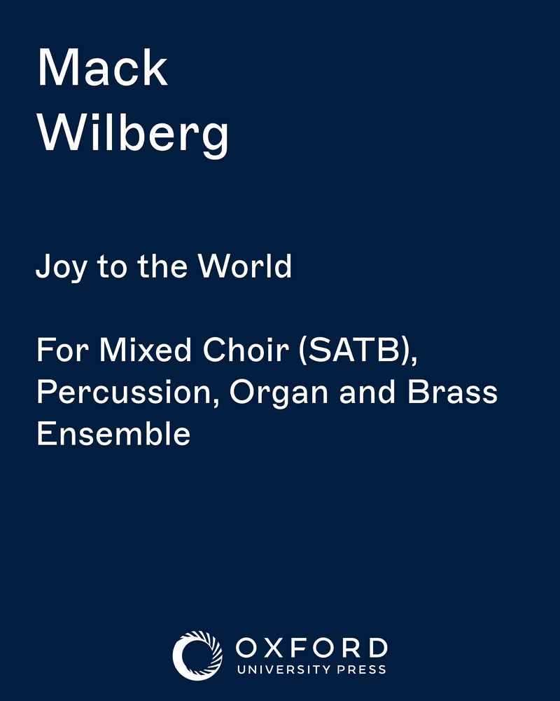 Joy to the World — Mack Wilberg