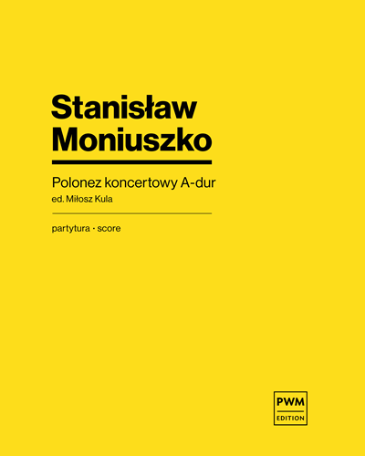 Polonez koncertowy A-dur — 莫纽什科
