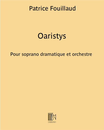 Oaristys — Patrice Fouillaud