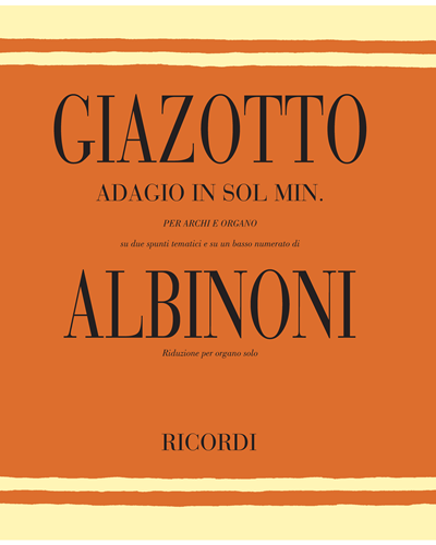 Adagio in G minor — Remo Giazotto