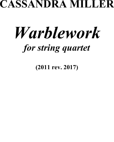 Warblework — Cassandra Miller