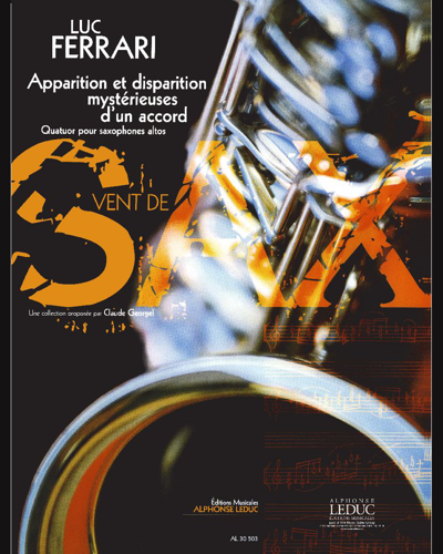 Apparition et disparition mysterieuses d'un accord — Luc Ferrari