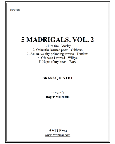 5 Madrigals, Vol. 2 — 合集