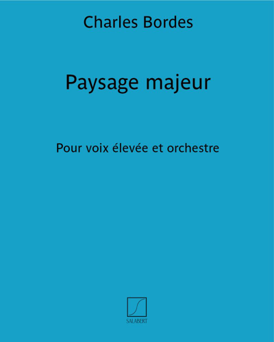 Paysage majeur — Charles Bordes