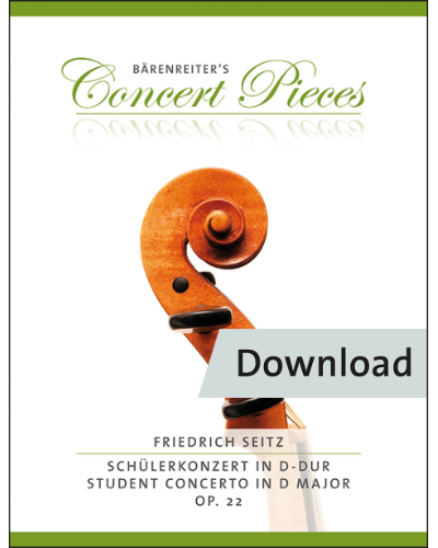 Concerto in D major, op. 22 — Friedrich Seitz