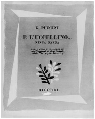 E l'uccellino (Ninna-Nanna) — Giacomo Puccini