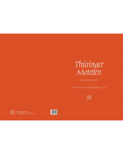 Thüringer Motetten aus der ersten Hälfte des 18. Jahrhunderts, Vol. 1 — Otto Brodde