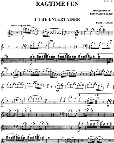 Ragtime Fun (for Flute) — Various