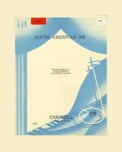 South American Joe — Irving Caesar