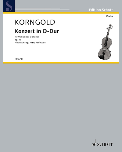 Violin Concerto in D major, op. 35 — 科恩戈尔德