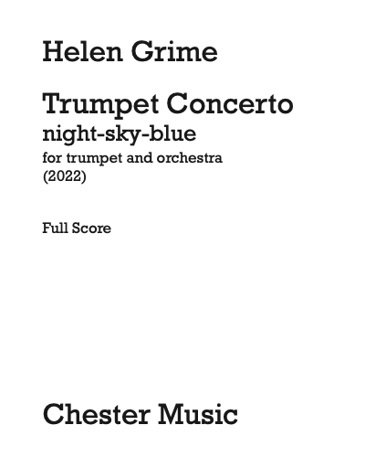 Trumpet Concerto — Helen Grime
