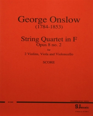 String Quartet in F Major, Op. 8 No. 2 — 乔治·翁斯洛