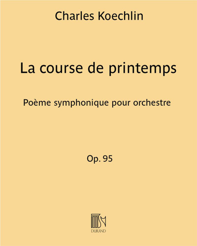 La course de printemps, op. 95 — 夏尔·凯什兰