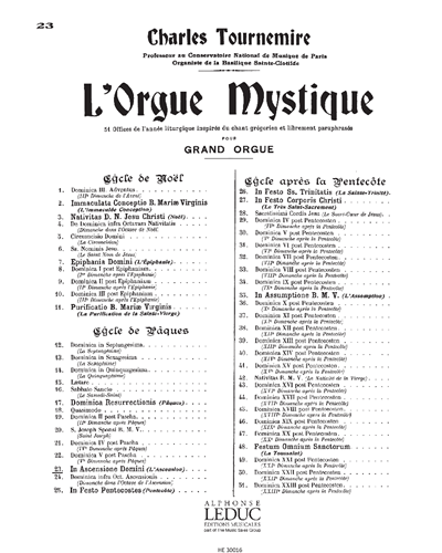 In Ascensione Domine, op. 56 — Charles Tournemire