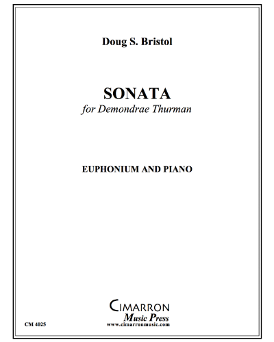 Sonata for Euphonium and Piano — Douglas Bristol
