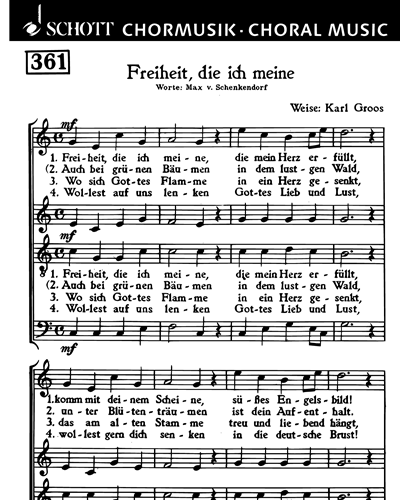 Freiheit, die ich meine — Karl Groos
