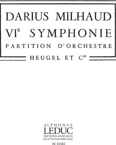 Symphony No. 6, op. 343 — 米约