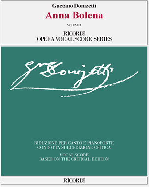 Anna Bolena [Critical Edition] — 多尼采蒂