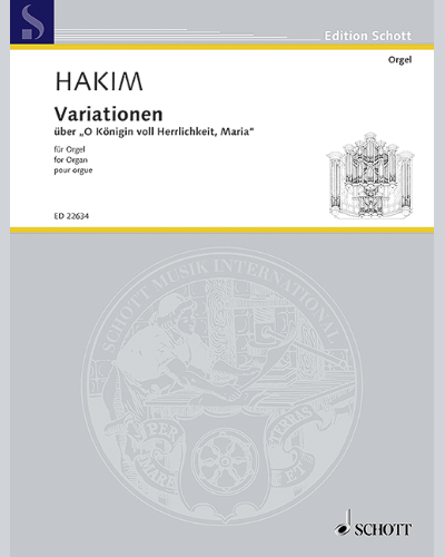 Variations on 'O Königin voll Herrlichkeit, Maria' — 纳吉·哈基姆