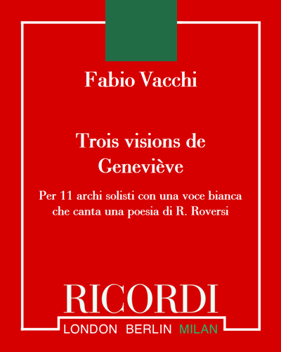 Trois visions de Geneviève — Fabio Vacchi
