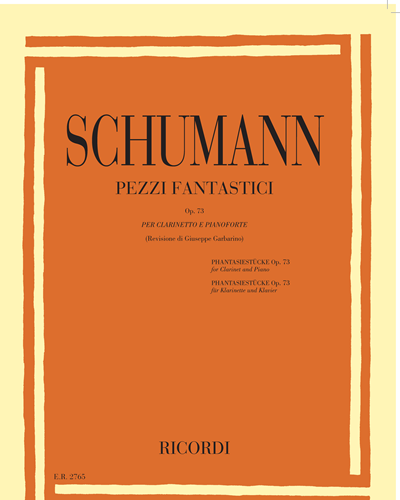 Pezzi fantastici, op. 73 — 舒曼