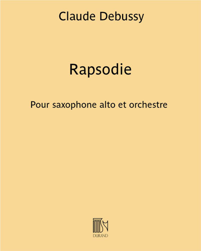 Rapsodie — 德彪西