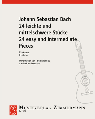 24 Easy and Intermediate Pieces — 巴赫