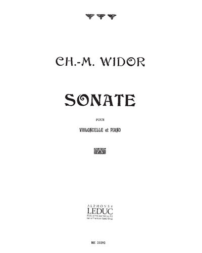 Sonata for Cello and Piano, op. 80 — 维多尔