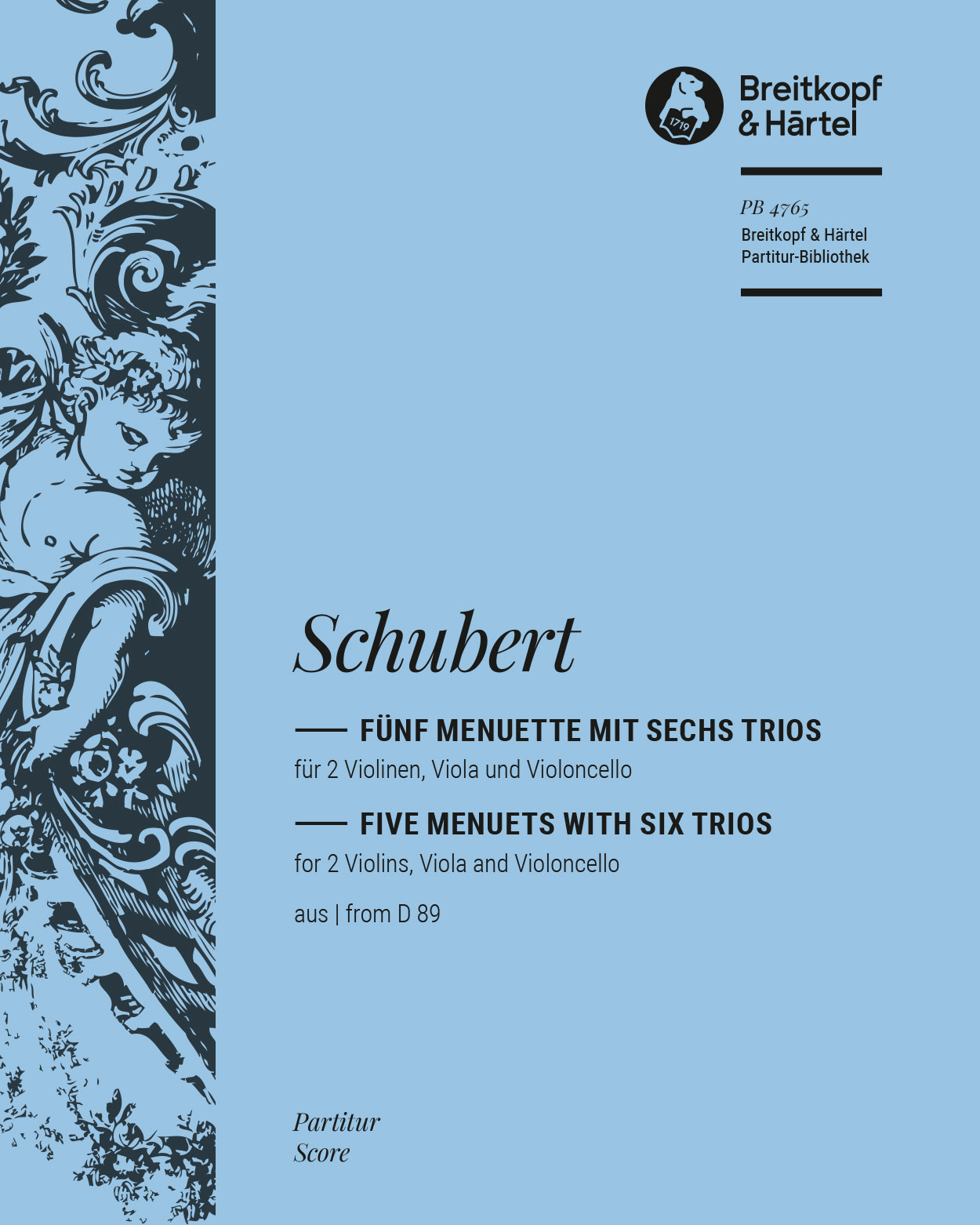 5 Menuets with 6 Trios, from D 89 — Franz Schubert