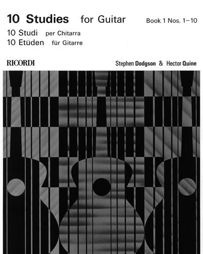 Ten Studies for Guitar, Book 1 — Stephen Dodgson