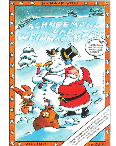 Schneemann und Weihnachtmann — Richard Voss