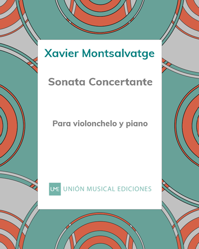 Sonata Concertante — Xavier Montsalvatge