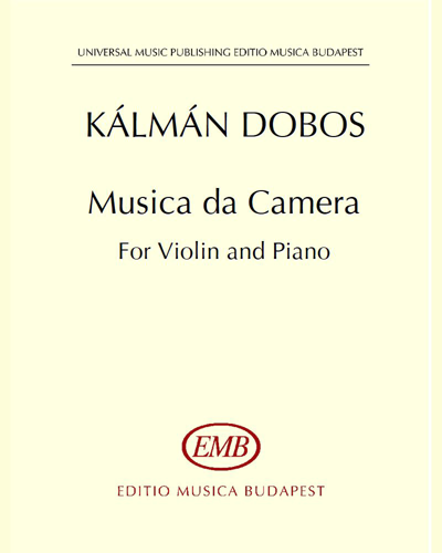 Musica da camera — Kálmán Dobos