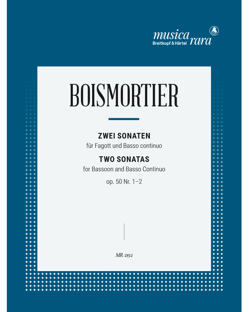 Sonatas No. 1 in E minor and No. 2 in G major, op. 50 — Joseph Bodin de Boismortier