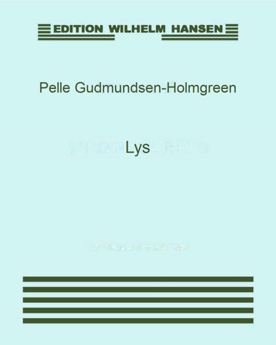 Lys — Pelle Gudmundsen-Holmgreen