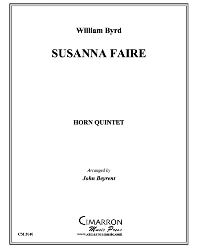 Susanna Faire — 威廉·伯德