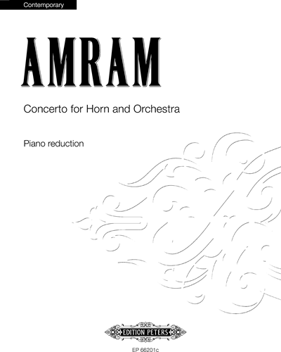 Concerto for Horn and Orchestra — David Amram