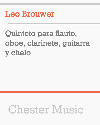 Quinteto — 莱奥·布劳威尔