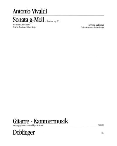 Sonata in D minor, op. 2/1, RV 27 — 维瓦尔第