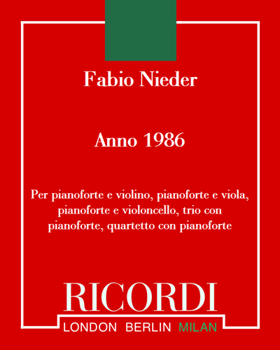Anno 1986 (6 Agosto 1944) — Fabio Nieder