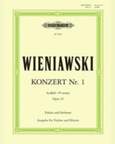 Concerto No. 1 in F# minor Op.14 — 维尼亚夫斯基