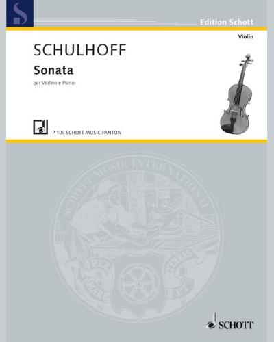 Sonata — Erwin Schulhoff
