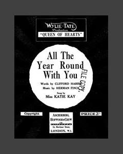 All The Year Round With You — Herman Finck