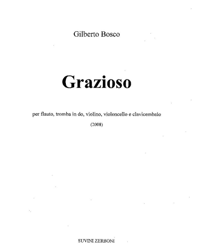 Grazioso — Gilberto Bosco