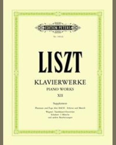 Piano Works Vol.12 — 李斯特