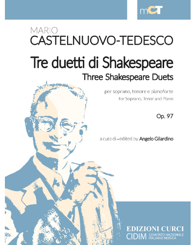 Tre duetti di Shakespeare per soprano, tenore e pianoforte — 卡斯特尔努奥沃-泰代斯科