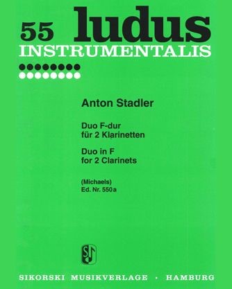 Duet in F major — Anton Stadler