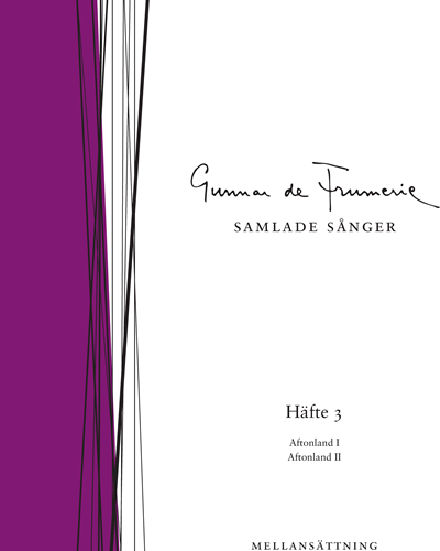 Collected Songs, Vol. 3 — Gunnar de Frumerie