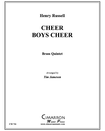 Cheer Boys, Cheer — Henry Russell